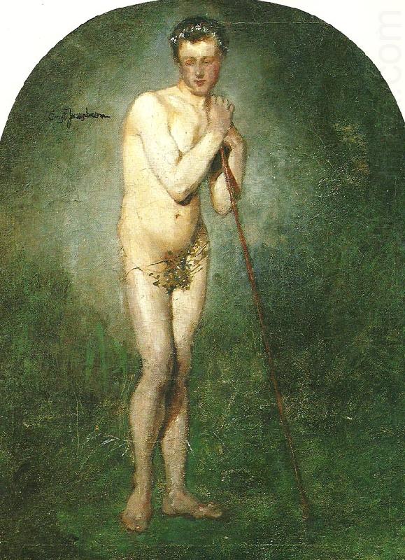 Staende naken yngling, Ernst Josephson